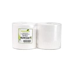 ValueX Bumper Cleaning Recycled Roll White 2ply - 