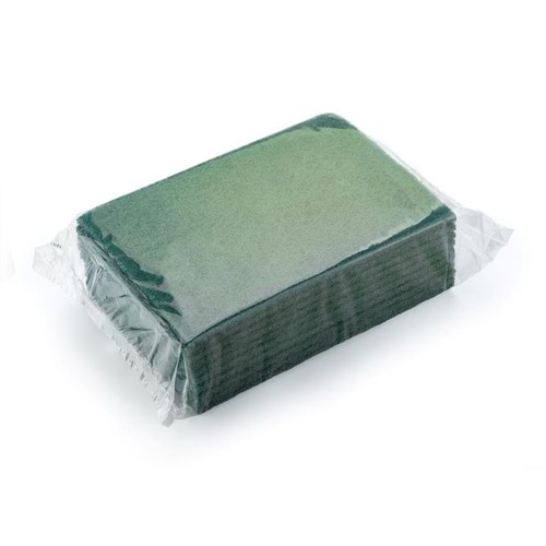ValueX Green Scourer 9 x 6 Inch (Pack 10) 