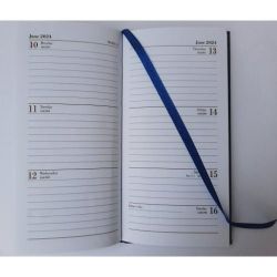 ValueX Slim Pocket Diary Week to View 2024 BL