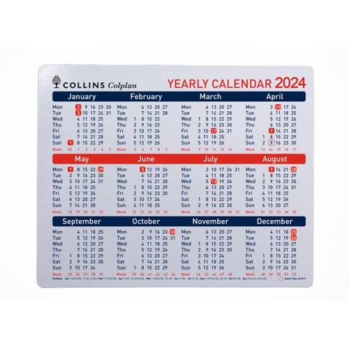 Collins Yearly Planner A4 2024