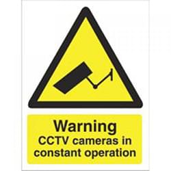 Warning CCTV Cameras Sign - 