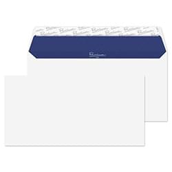 Blake Premium Pure Wallet Envelope DL Peel and Seal Plain 120gsm Super White Wove (Pack 50)