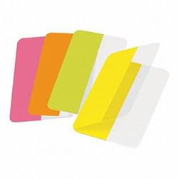 3L Twin Index Tabs Self Adhesive 40mm Assorted PK24